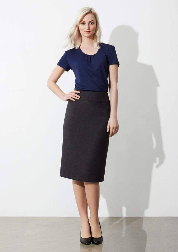Biz Collection Corporate Wear Biz Collection Women’s Classic Below Knee Skirt Bs29323